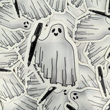 Atlas Stationers Sticker - Spooky Ghost