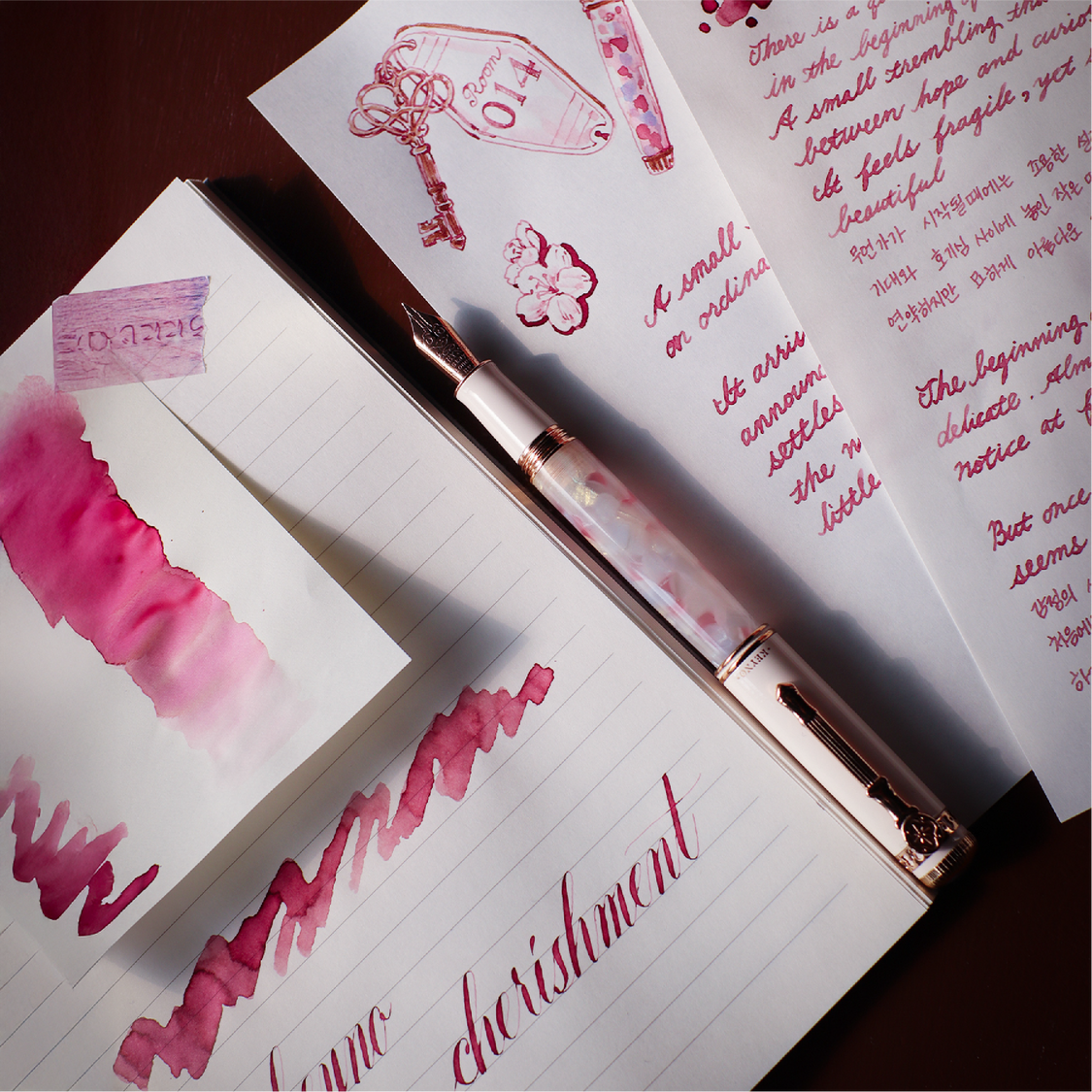 Dominant Industry Keyno Fountain Pen - No.014 Cherishment – Atlas ...