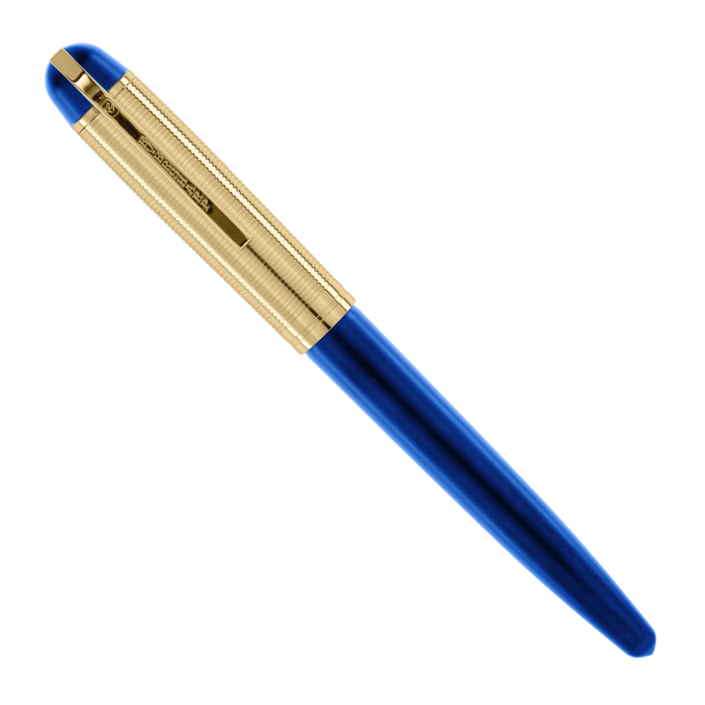 Wahl Eversharp Skyline Fountain Pen - Blue w/Gold Trim
