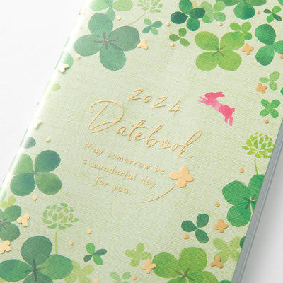 Midori Slim Pocket Diary - Clover
