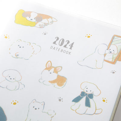 Midori B6 Pocket Diary - Dogs