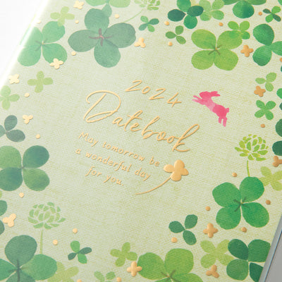 Midori B6 Pocket Diary - Clovers