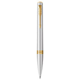 Parker Meridian Ballpoint Pen - Chrome with Gold Trim