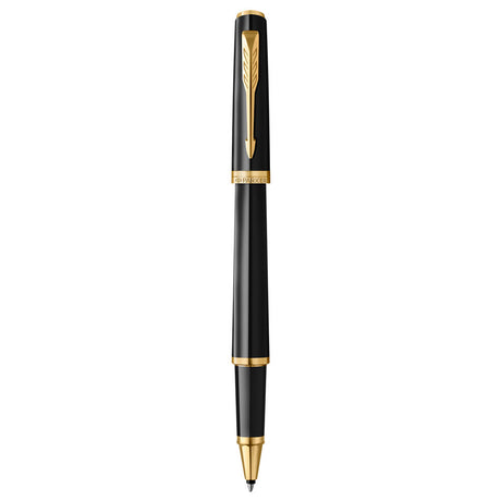 Parker Meridian Rollerball Pen - Black with Gold Trim
