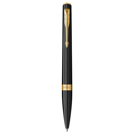 Parker Meridian Ballpoint Pen - Black with Gold Trim