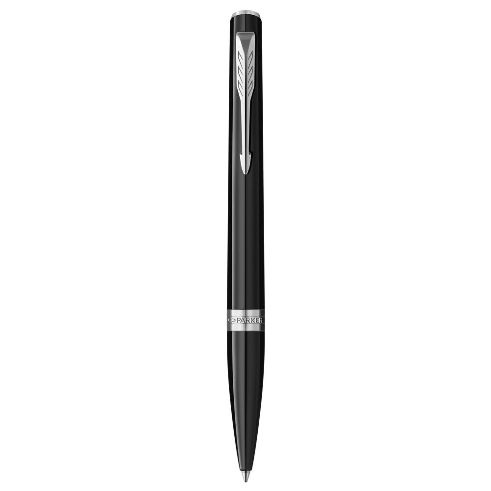 Parker Meridian Ballpoint Pen - Black with Chrome Trim