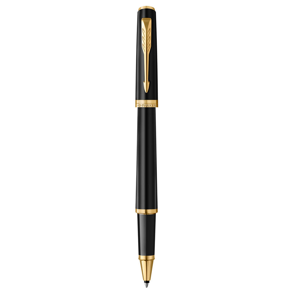 Parker Meridian Rollerball Pen - Matte Black with Gold Trim