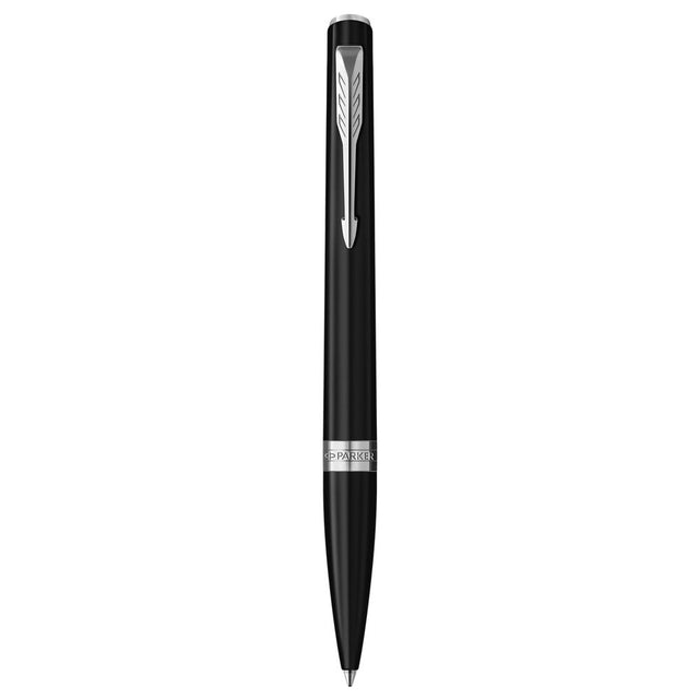 Parker Meridian Ballpoint Pen - Matte Black with Chrome Trim