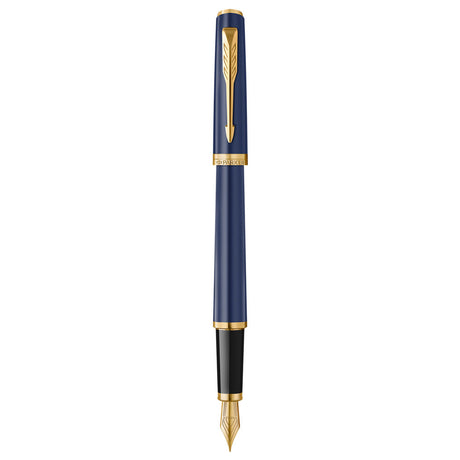 Parker Meridian Fountain Pen - Blue with Gold Trim