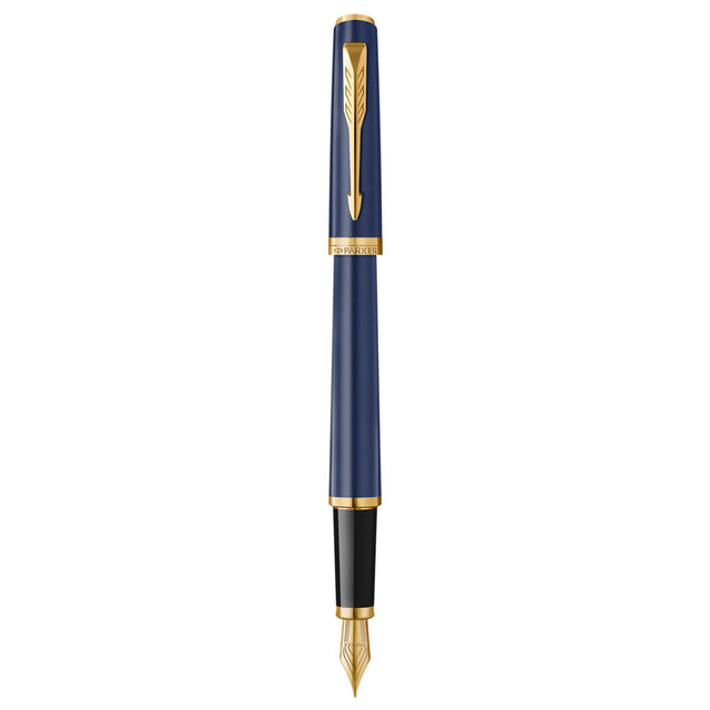 Parker Meridian Fountain Pen - Blue with Gold Trim