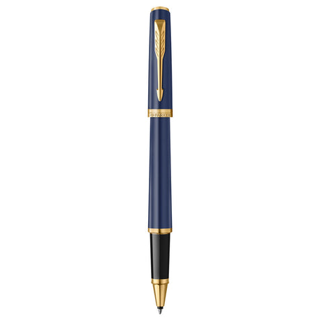Parker Meridian Rollerball Pen - Blue with Gold Trim