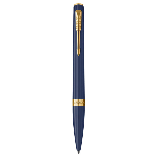 Parker Meridian Ballpoint Pen - Blue with Gold Trim