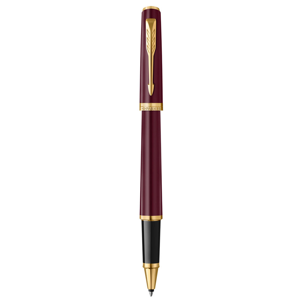 Parker Meridian Rollerball Pen - Red with Gold Trim