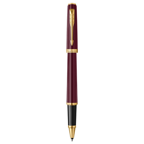 Parker Meridian Rollerball Pen - Red with Gold Trim