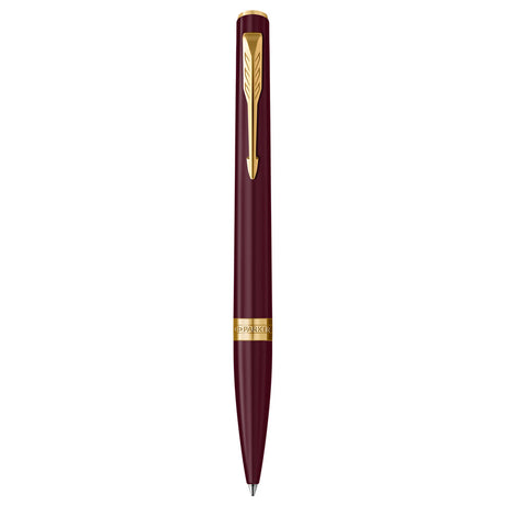 Parker Meridian Ballpoint Pen - Red with Gold Trim