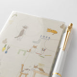 Midori Mini Pocket Diary - Cats