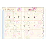 Midori Mini Pocket Diary - Country Time Flowers