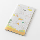 Midori Slim Pocket Diary - Dogs