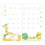 Midori Slim Pocket Diary - Dogs