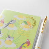 Midori Slim Pocket Diary - Birds