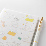 Midori A6 Pocket Diary - Dogs