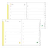 Midori A6 Pocket Diary - Dogs