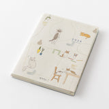 Midori A6 Pocket Diary - Cats