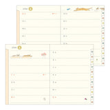 Midori A6 Pocket Diary - Cats