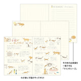 Midori A6 Pocket Diary - Cats