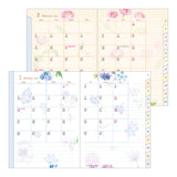 Midori A6 Pocket Diary - Country Time Flowers