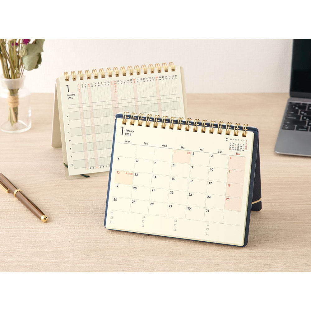 Midori B6 Stand Diary - Beige
