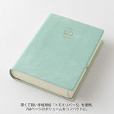 Midori Diary Hibino  - A6 Size - Blue-Green