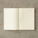 Midori MD Notebook Diary Thin- A5 Size