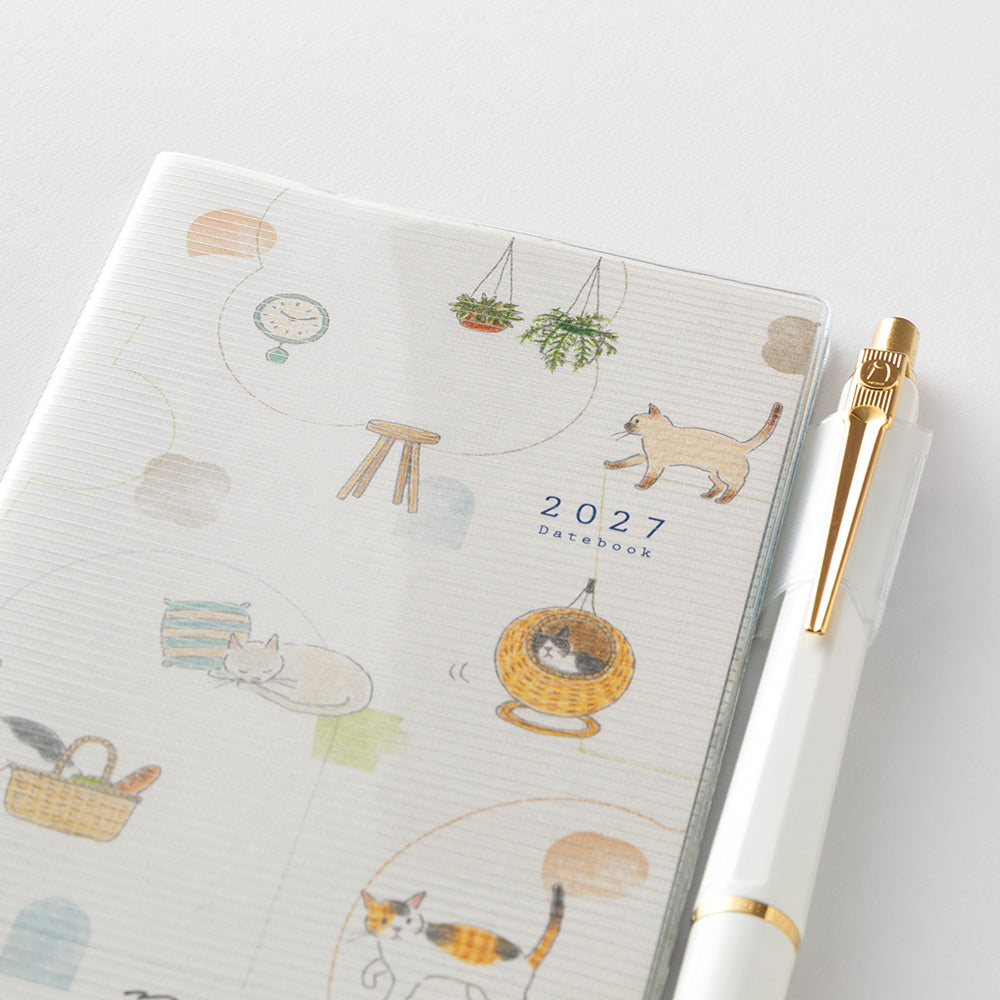 Midori Mini Pocket Diary - Cat