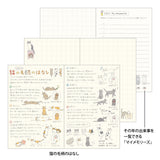 Midori Mini Pocket Diary - Cat