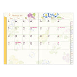 Midori Mini Pocket Diary - Country Time Flower