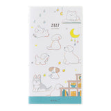 Midori Slim Pocket Diary - Dog