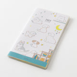 Midori Slim Pocket Diary - Dog