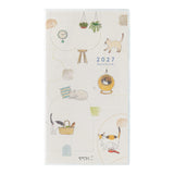 Midori Slim Pocket Diary - Cat