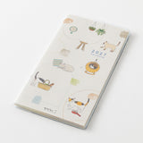 Midori Slim Pocket Diary - Cat