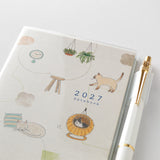 Midori Slim Pocket Diary - Cat