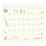 Midori Slim Pocket Diary - Cat