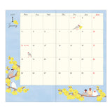 Midori Slim Pocket Diary - Bird