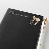 Midori Slim Pocket Diary - Ojisan