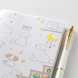 Midori A6 Pocket Diary - Dog