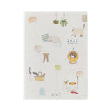 Midori A6 Pocket Diary - Cat