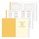 Midori A6 Pocket Diary - Country Time Flower