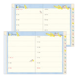 Midori A6 Pocket Diary - Bird