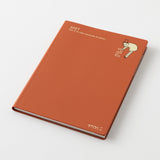 Midori A6 Pocket Diary - Monthly Ojisan