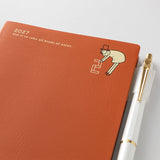 Midori A6 Pocket Diary - Monthly Ojisan